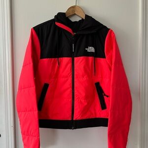 The North Face Women's Highrail Jacket in Brilliant Coral